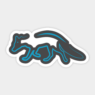 Animal design fox Sticker